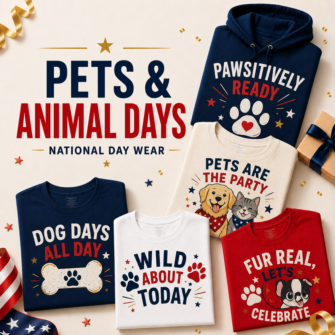 Pet and Animal Days apparel collection