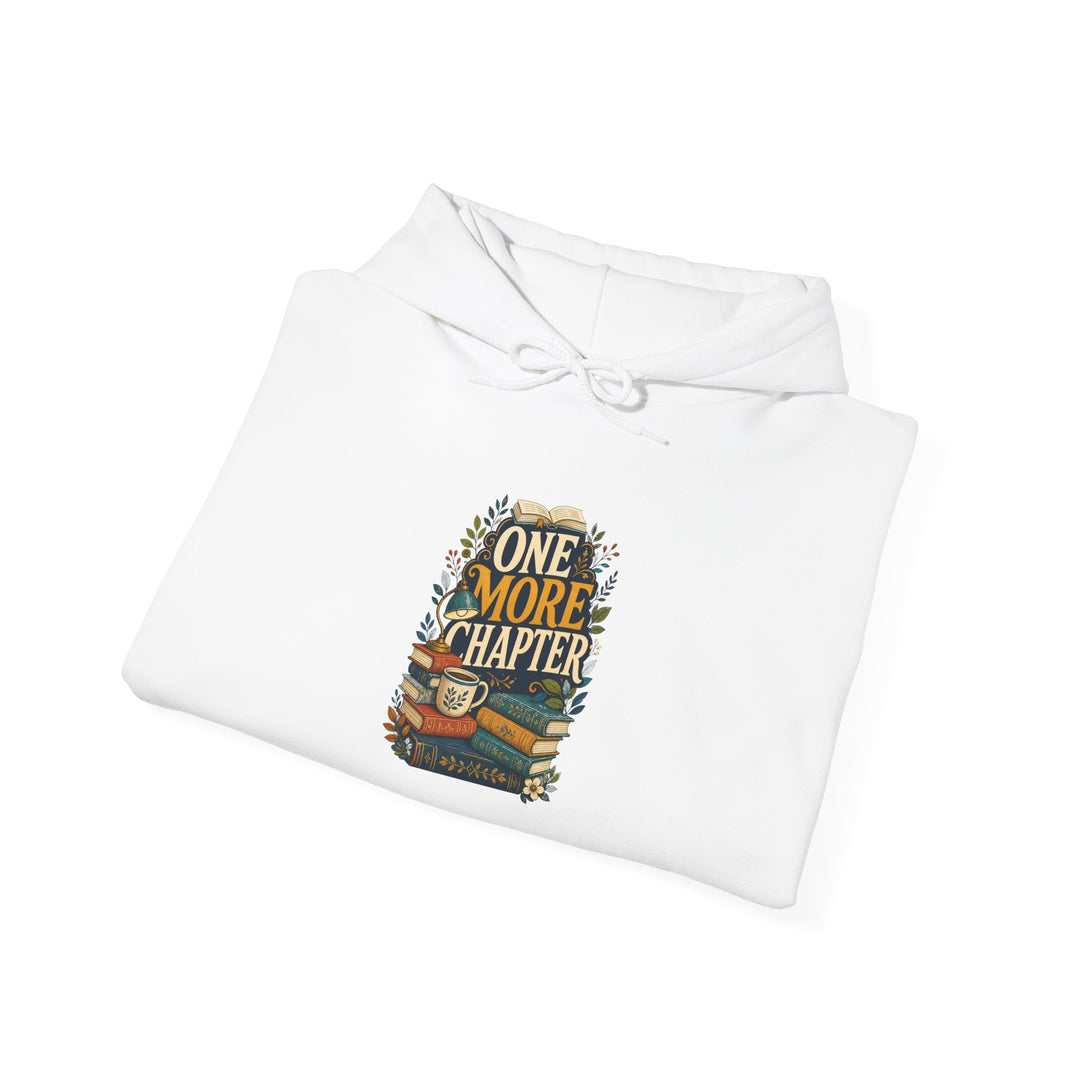 Reading Hoodie — "One More Chapter" Cozy Book Lover Pullover