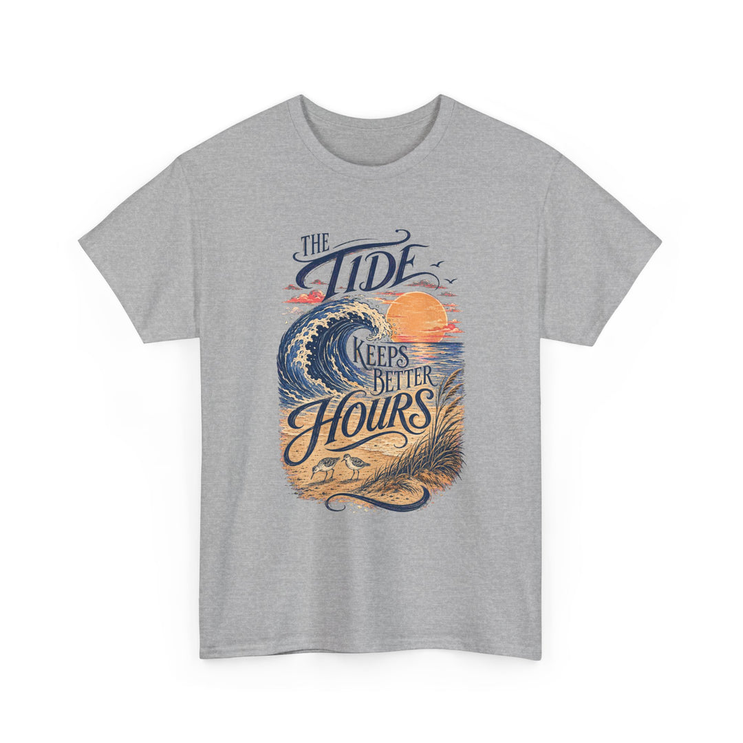 The Tide Keeps Better Hours National Beach Day Unisex T-Shirt