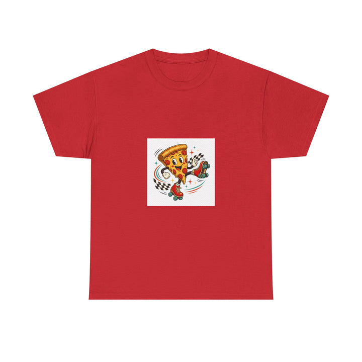 Pizza Racer T-Shirt — Retro Slice Racing Graphic Tee