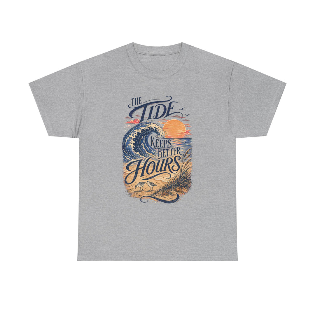 The Tide Keeps Better Hours National Beach Day Unisex T-Shirt