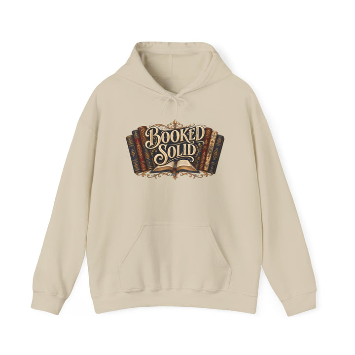 Booked Solid Book Lover Unisex Hoodie