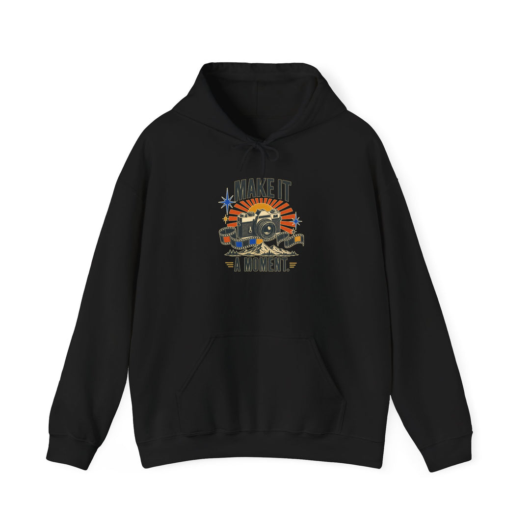 Make It A Moment Camera Hoodie — Vintage Photography Sweatshirt