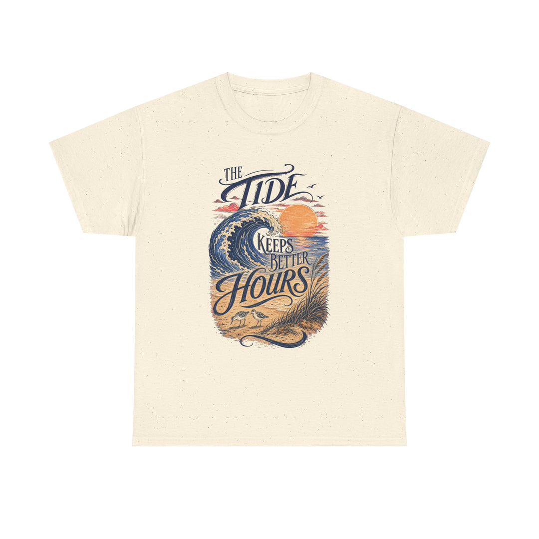 The Tide Keeps Better Hours National Beach Day Unisex T-Shirt