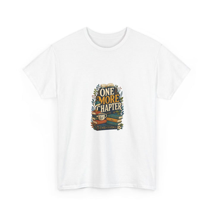 Reading T-Shirt - "One More Chapter" Cozy Book Lover Tee