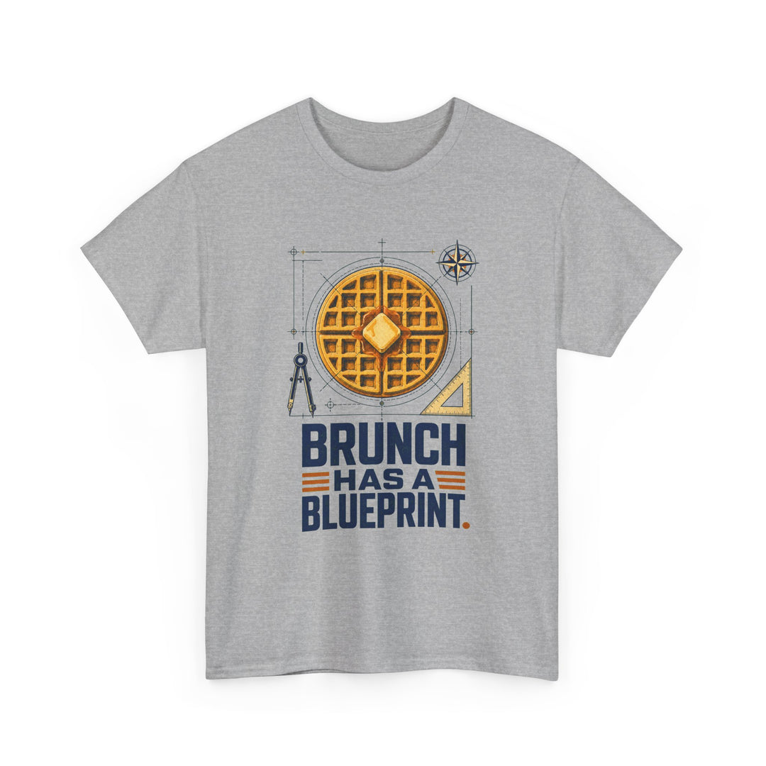 Brunch Blueprint National Waffle Day Unisex T-Shirt