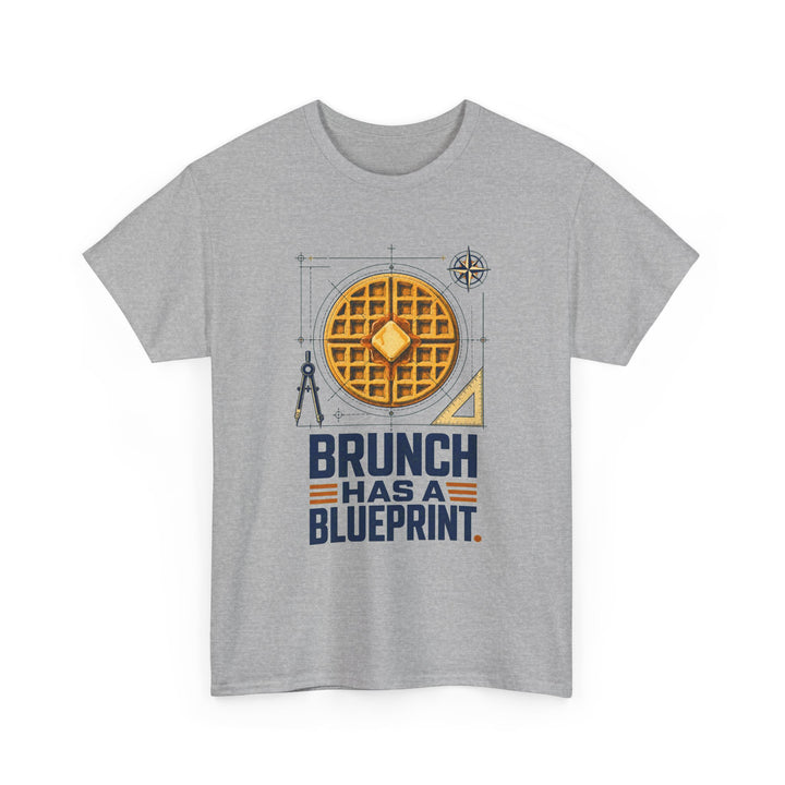 Brunch Blueprint National Waffle Day Unisex T-Shirt