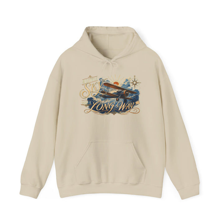 A Little Sky Goes a Long Way National Aviation Day Unisex Hoodie