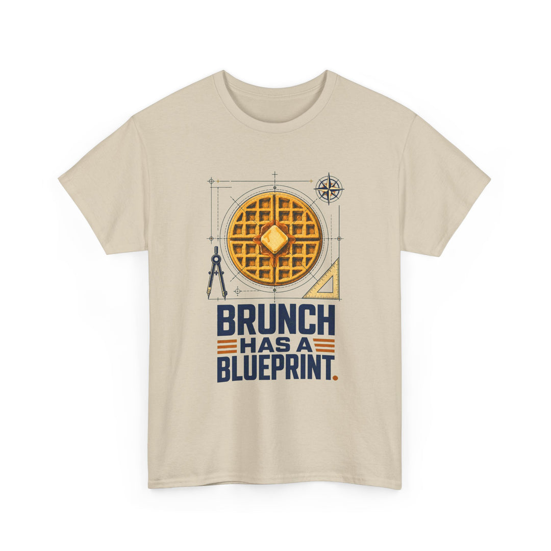 Brunch Blueprint National Waffle Day Unisex T-Shirt