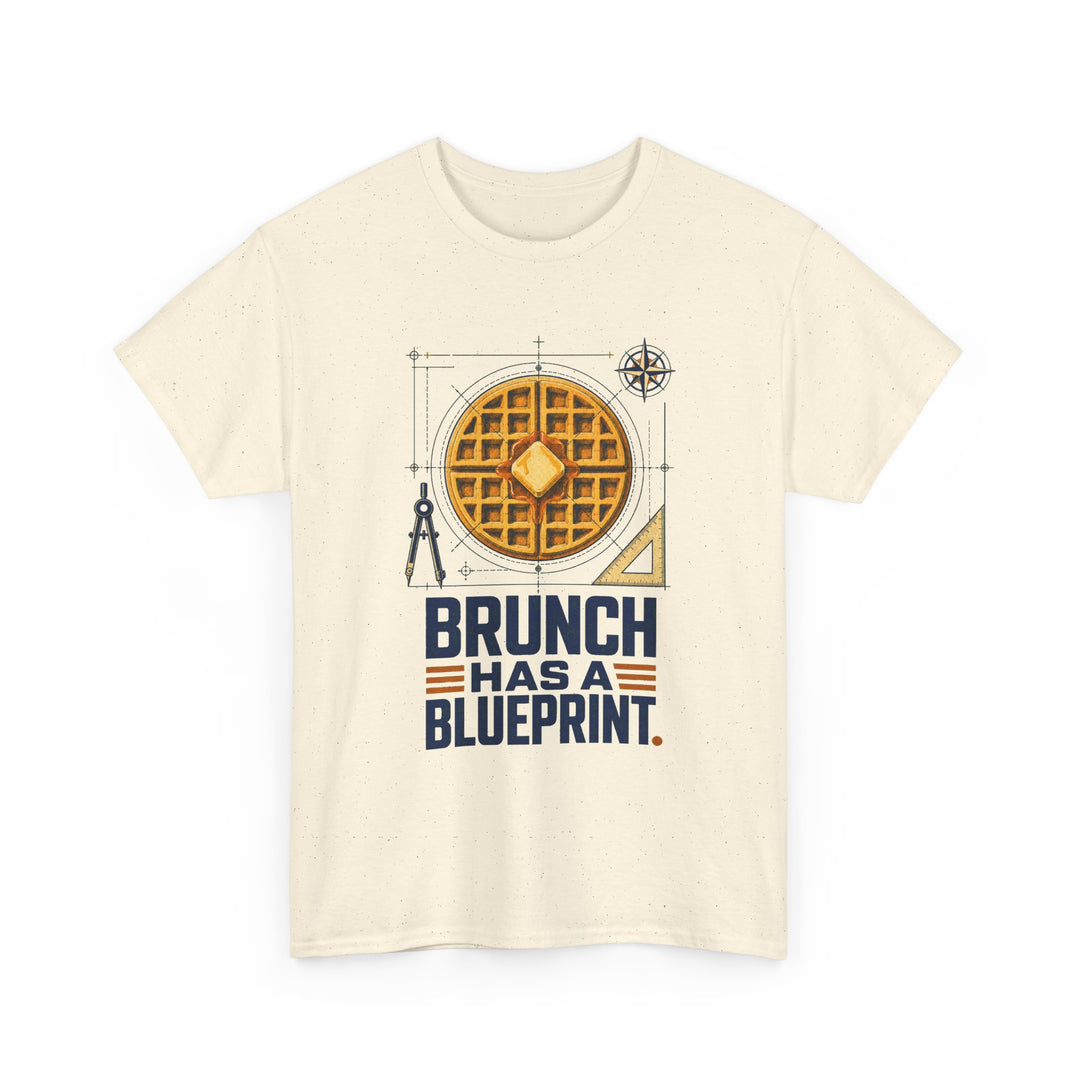 Brunch Blueprint National Waffle Day Unisex T-Shirt