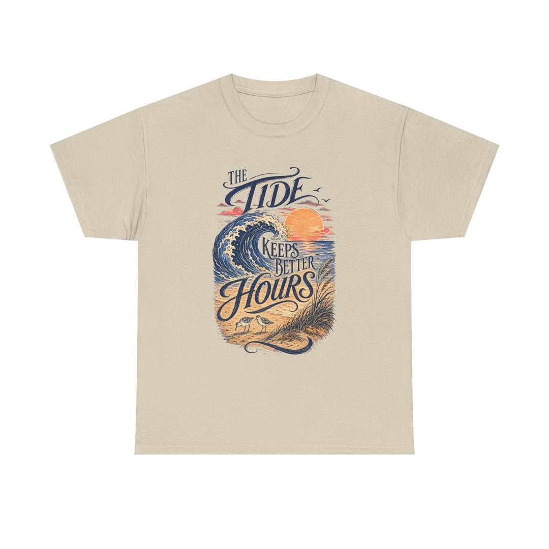The Tide Keeps Better Hours National Beach Day Unisex T-Shirt