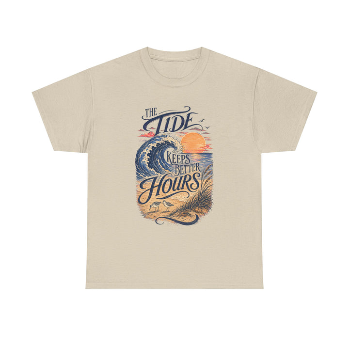 The Tide Keeps Better Hours National Beach Day Unisex T-Shirt