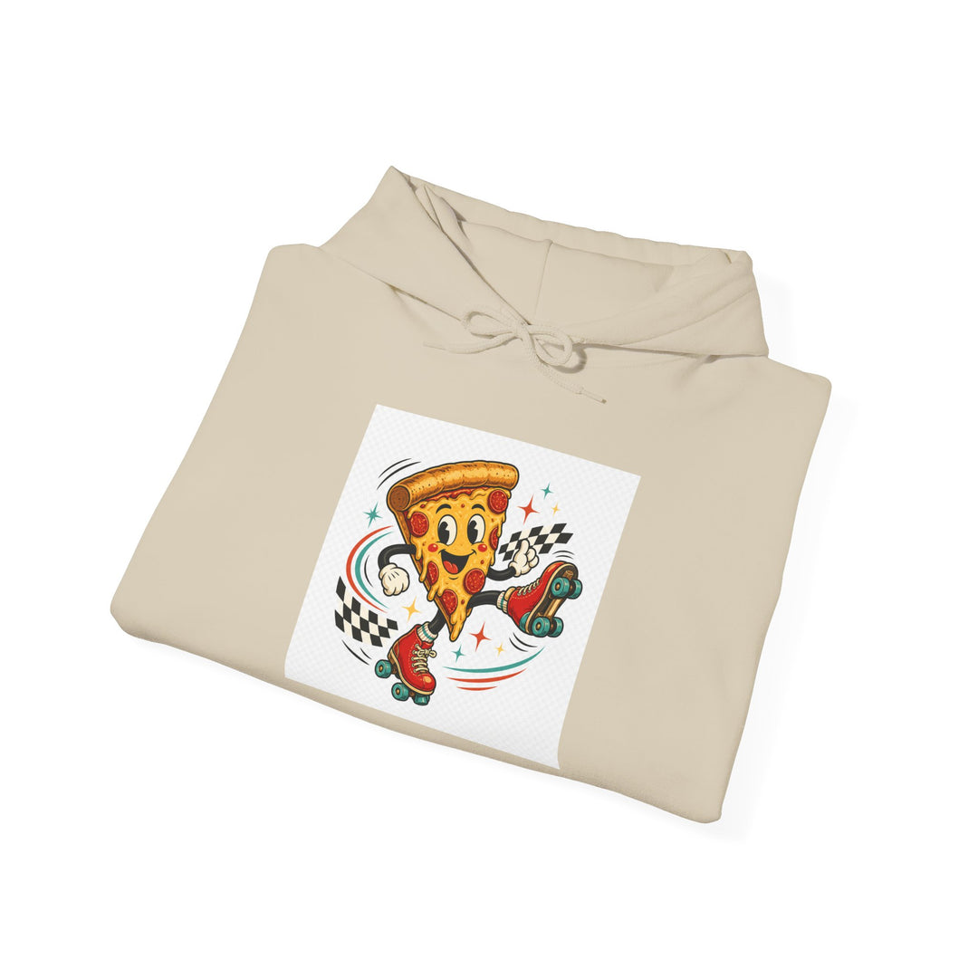 Pizza Racer Hoodie — Retro Slice Racing Graphic Pullover