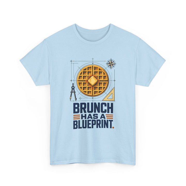 Brunch Blueprint National Waffle Day Unisex T-Shirt