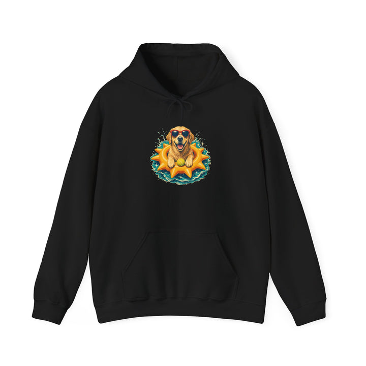 Sunflower Pup Hoodie — Cute Dog Graphic Sweatshirt