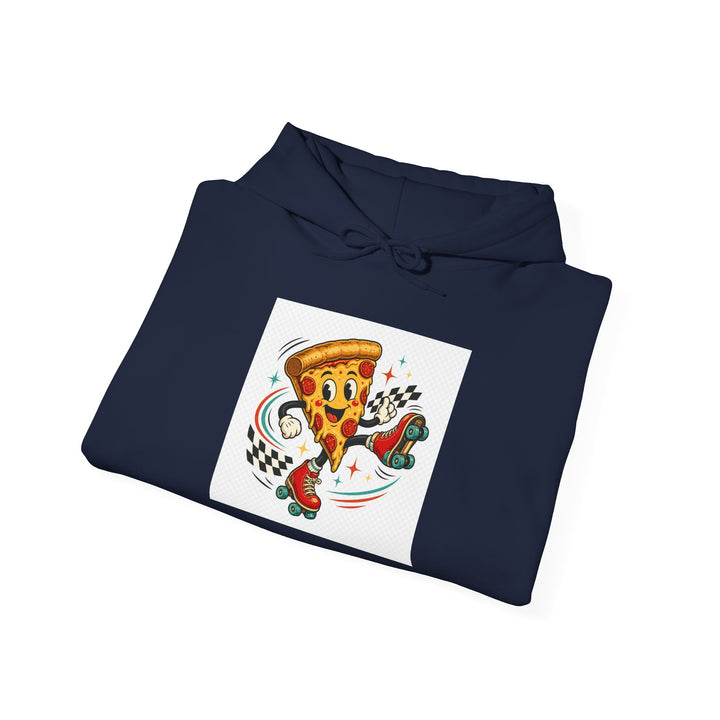 Pizza Racer Hoodie — Retro Slice Racing Graphic Pullover