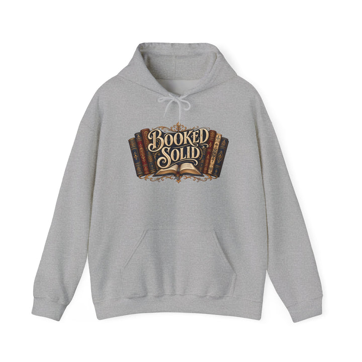 Booked Solid Book Lover Unisex Hoodie