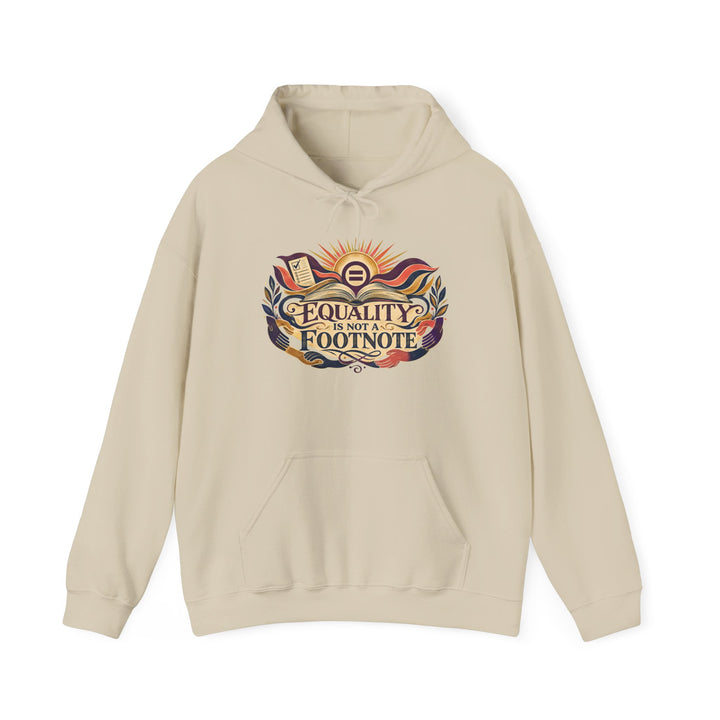 Equality Is Not a Footnote Women’s Equality Day Unisex Hoodie