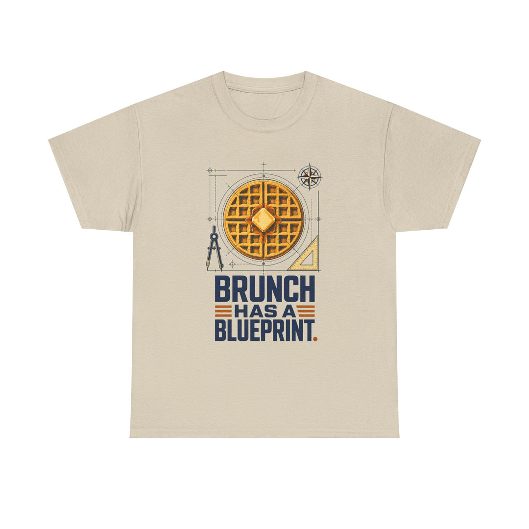 Brunch Blueprint National Waffle Day Unisex T-Shirt