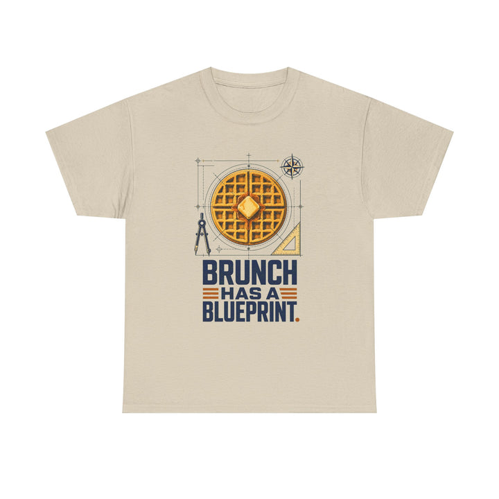Brunch Blueprint National Waffle Day Unisex T-Shirt