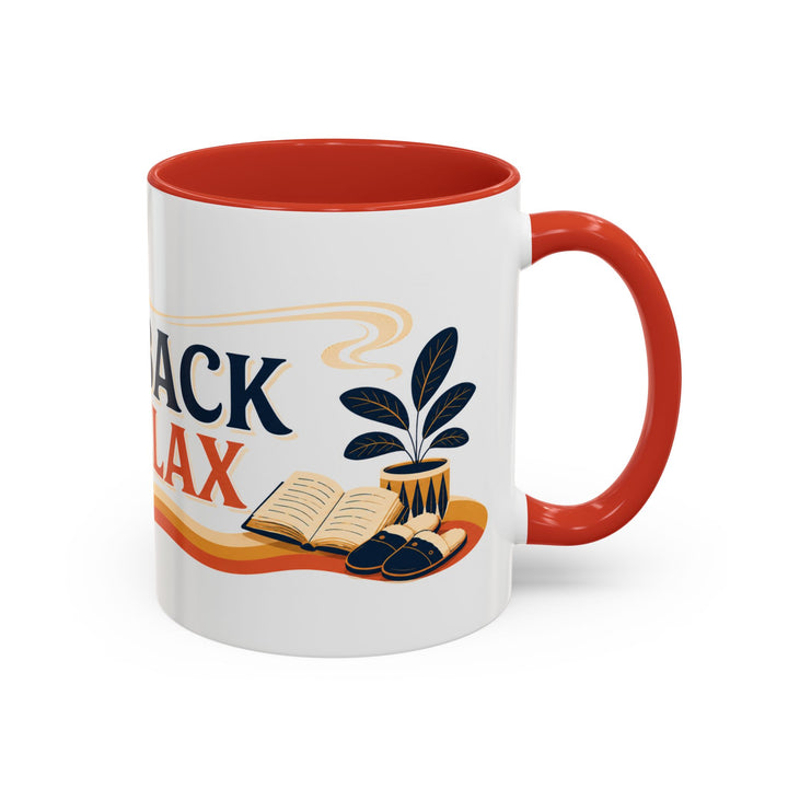 Sip Back and Relax Accent Coffee Mug
