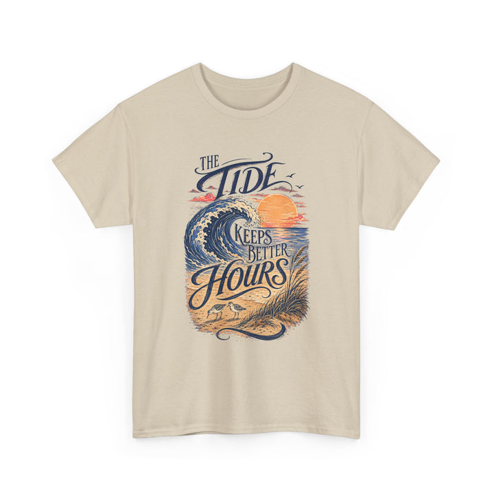 The Tide Keeps Better Hours National Beach Day Unisex T-Shirt