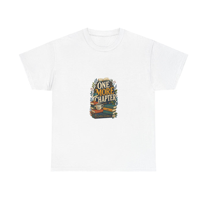 Reading T-Shirt - "One More Chapter" Cozy Book Lover Tee