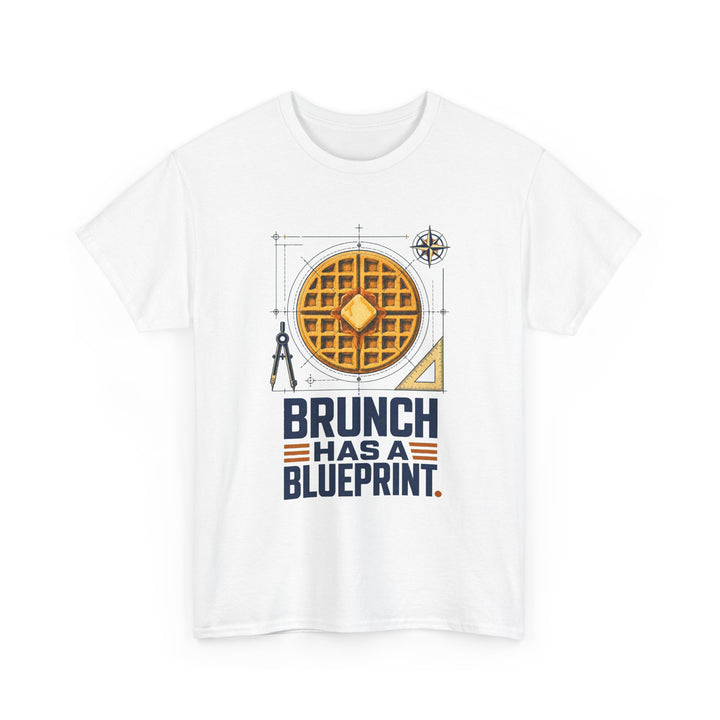 Brunch Blueprint National Waffle Day Unisex T-Shirt