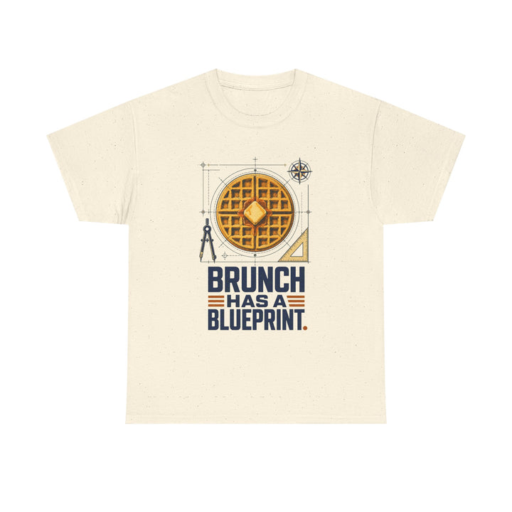 Brunch Blueprint National Waffle Day Unisex T-Shirt