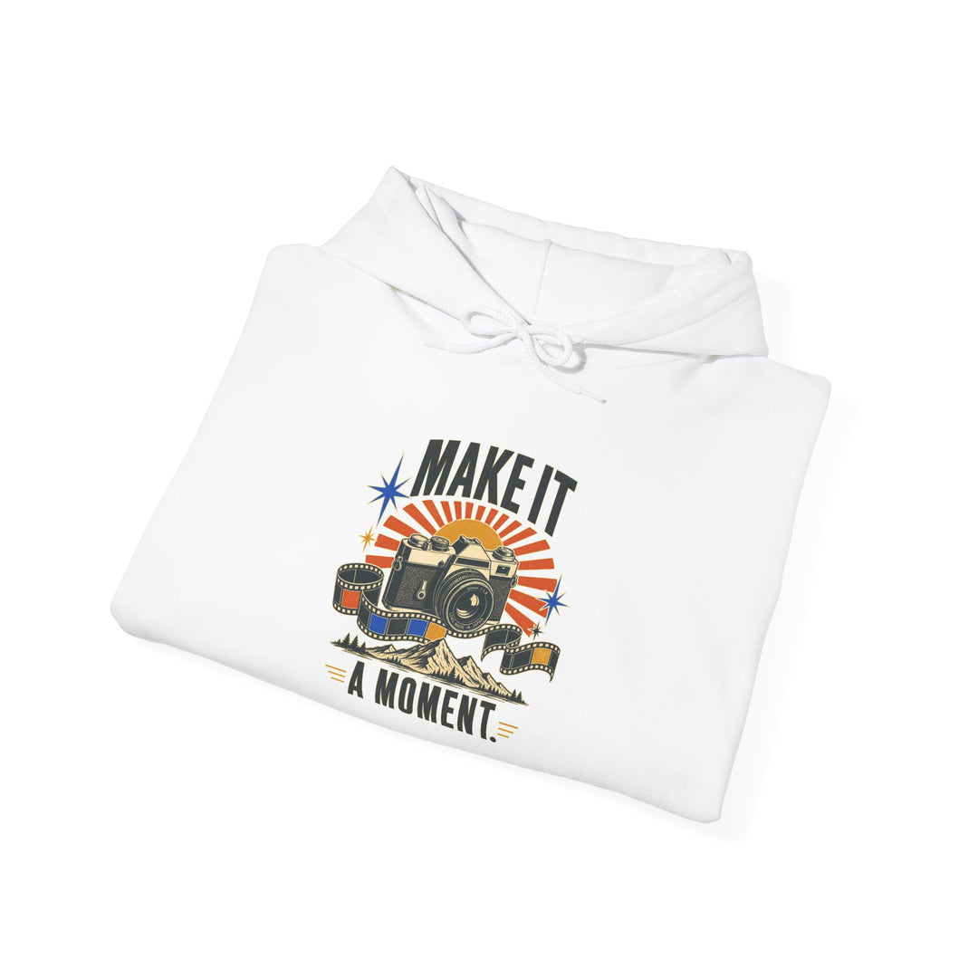 Make It A Moment Camera Hoodie — Vintage Photography Sweatshirt
