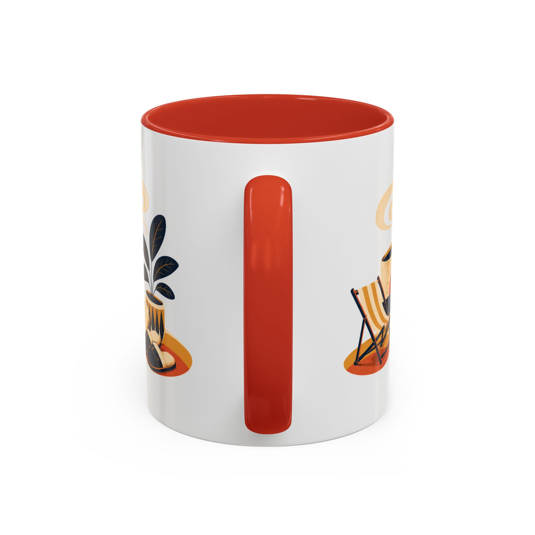 Sip Back and Relax Accent Coffee Mug