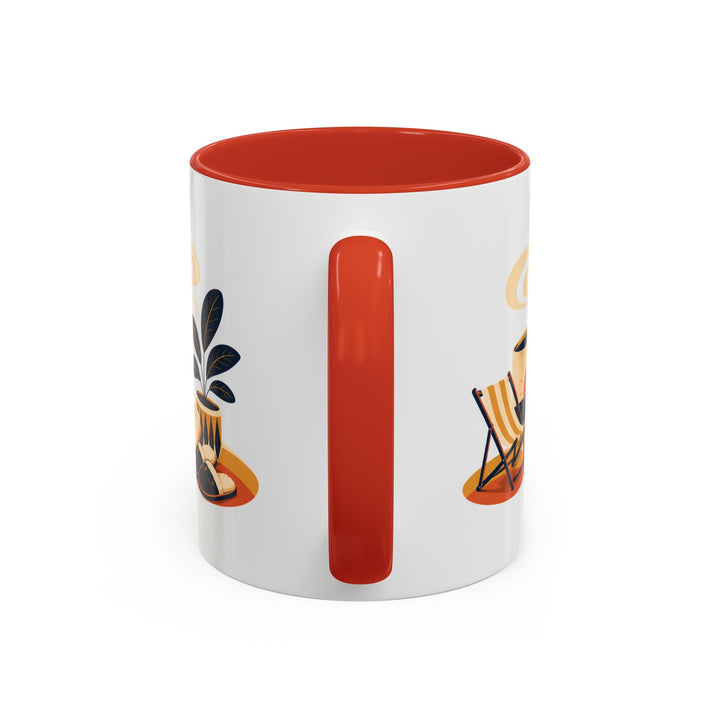Sip Back and Relax Accent Coffee Mug