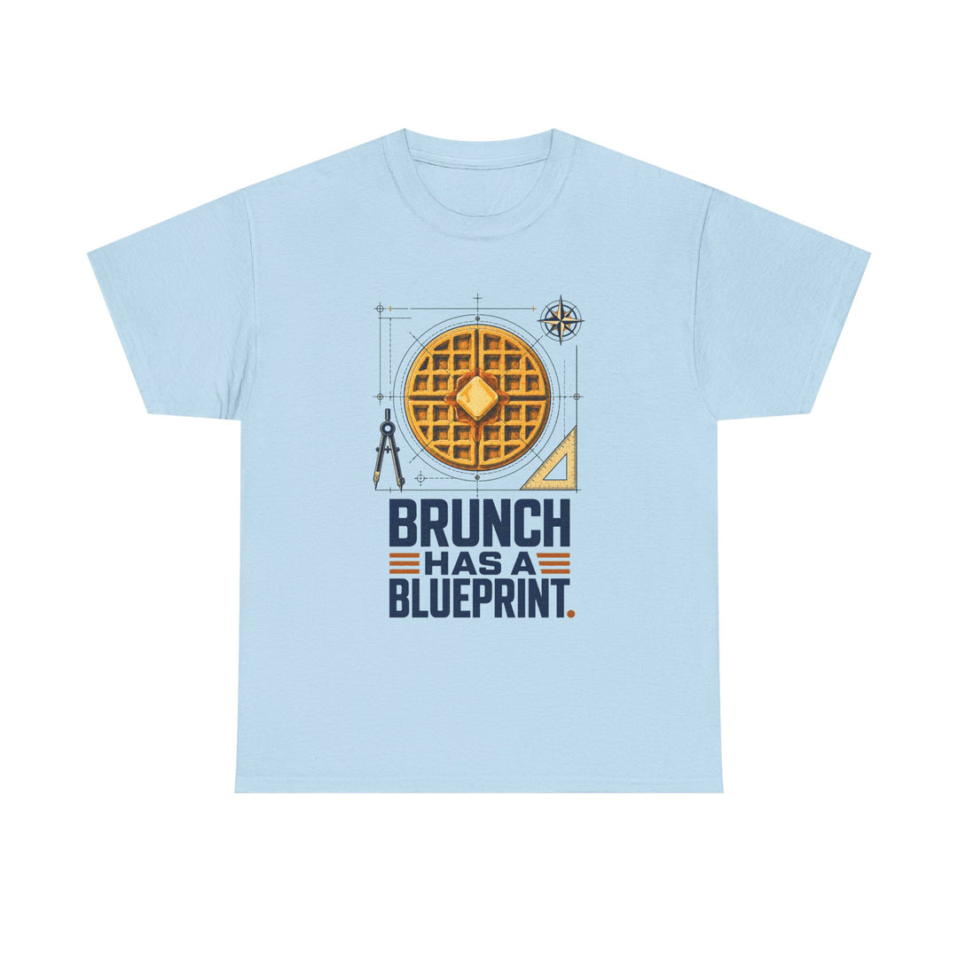 Brunch Blueprint National Waffle Day Unisex T-Shirt