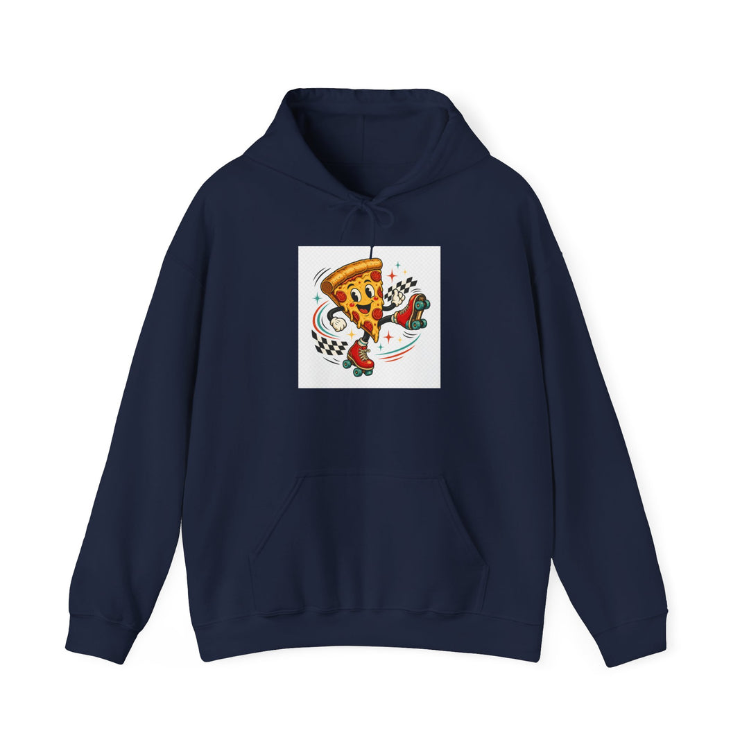 Pizza Racer Hoodie — Retro Slice Racing Graphic Pullover