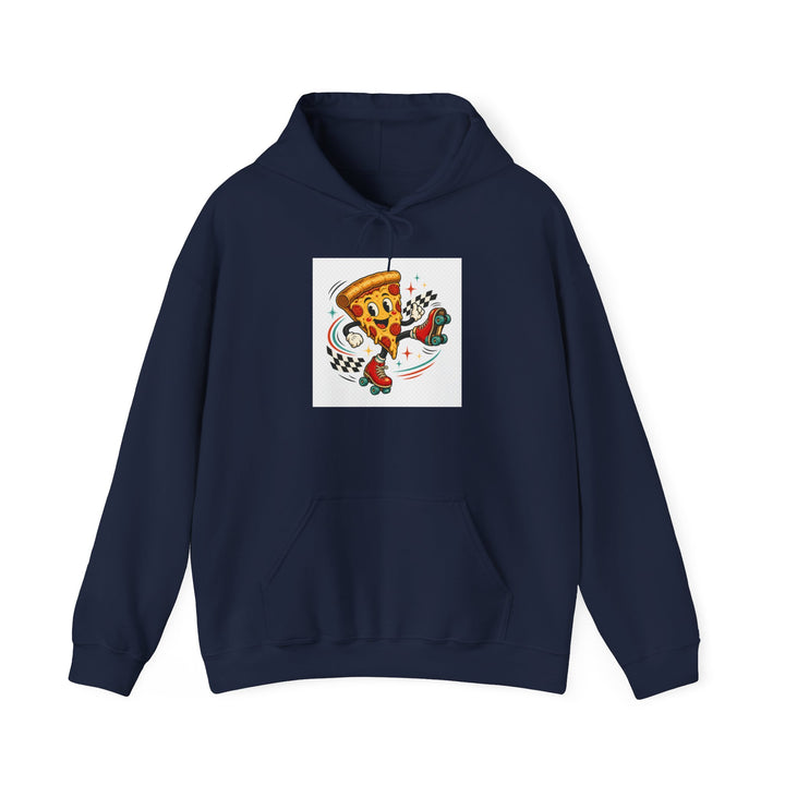 Pizza Racer Hoodie — Retro Slice Racing Graphic Pullover