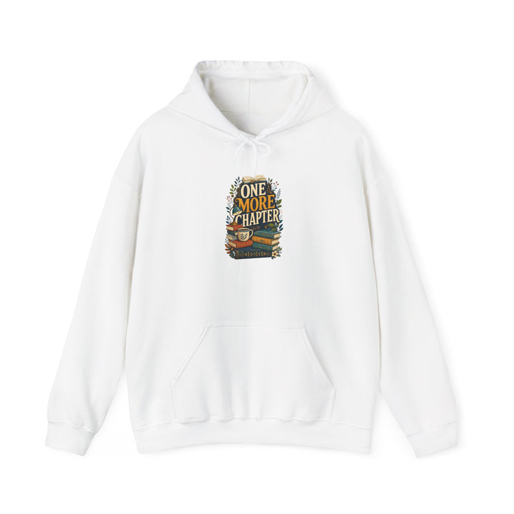 Reading Hoodie — "One More Chapter" Cozy Book Lover Pullover