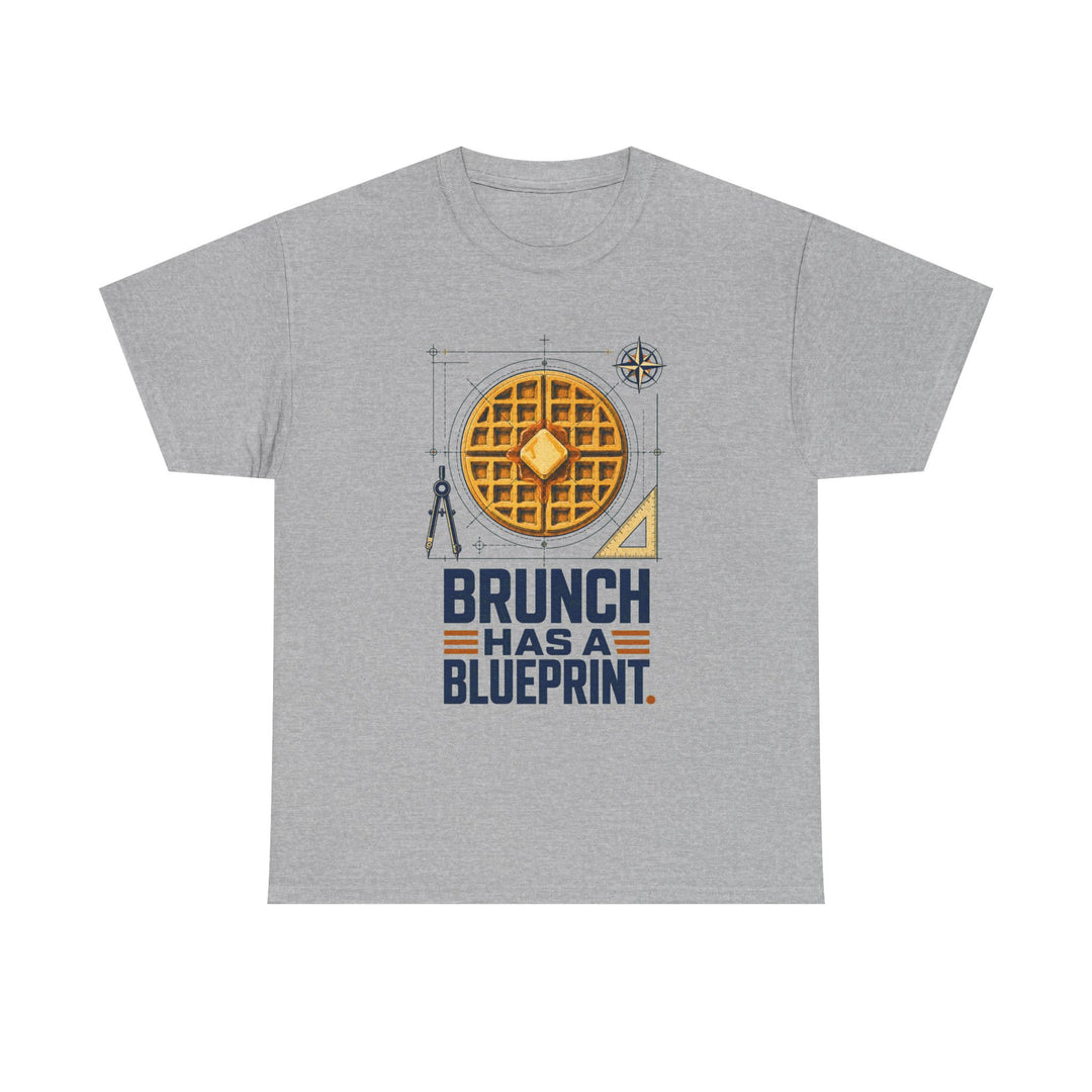 Brunch Blueprint National Waffle Day Unisex T-Shirt