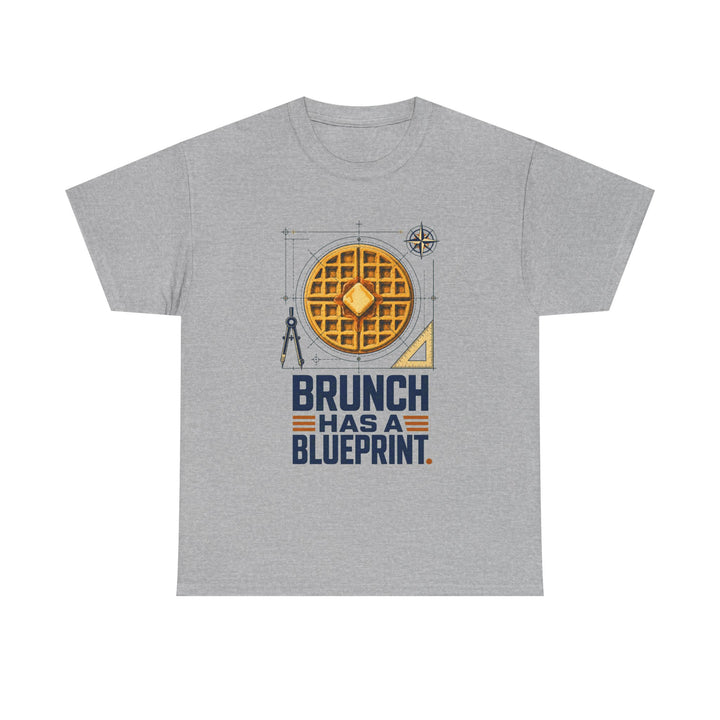 Brunch Blueprint National Waffle Day Unisex T-Shirt