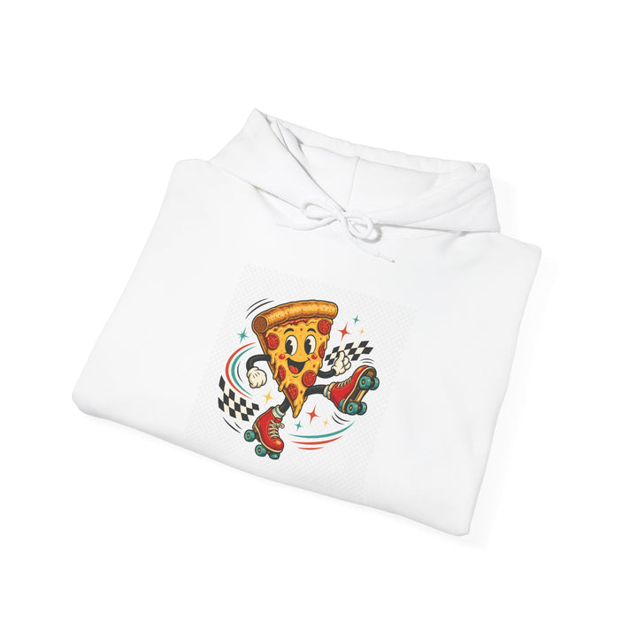 Pizza Racer Hoodie — Retro Slice Racing Graphic Pullover