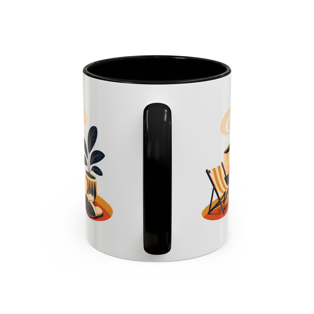 Sip Back and Relax Accent Coffee Mug