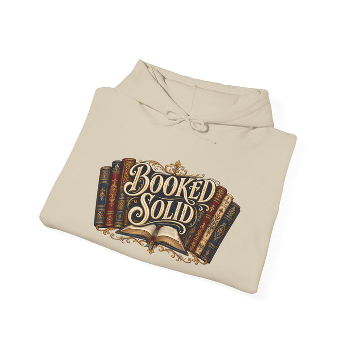 Booked Solid Book Lover Unisex Hoodie